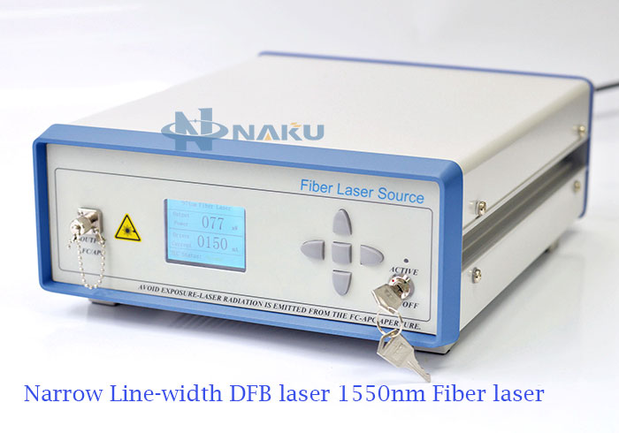 Narrow Line-width DFB laser 1550nm SM Fiber laser 10mw~500mW
